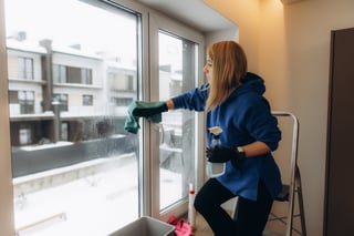 Home window cleaning